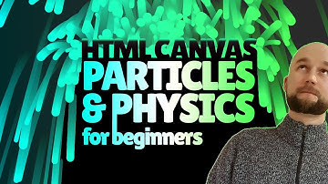 JavaScript project tutorial for beginners [HTML Canvas Particles]