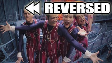 Lazy Town - We Are Number One REVERSED