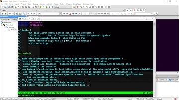 [04] OFPPT TDI - La fonction main en C