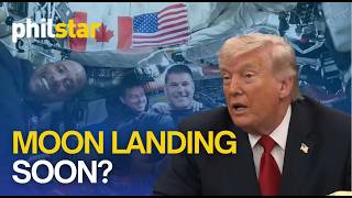 Trump says US has 'a shot' at crewed Moon landing before his presidency ends