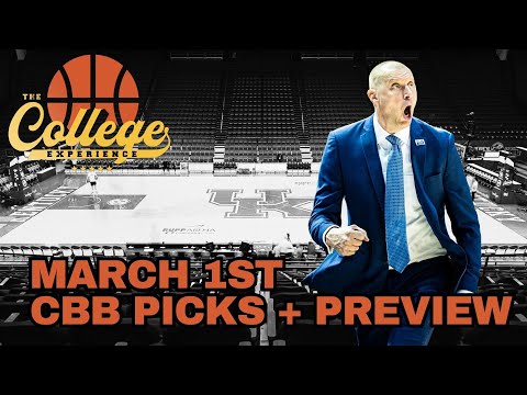 College Basketball Picks - Saturday, March 1st | The College Experience: Basketball