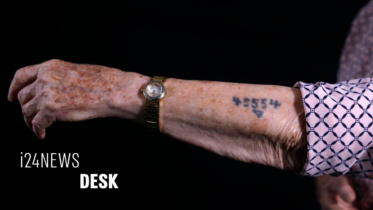 Israelis Bear Holocaust Tattoos of Relatives - YouTube