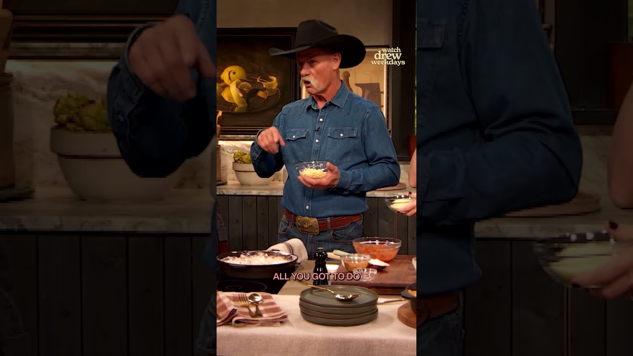 'Cast Iron Cowboy' Kent Rollins Gives Drew Barrymore Heartfelt Life Advice | #Shorts