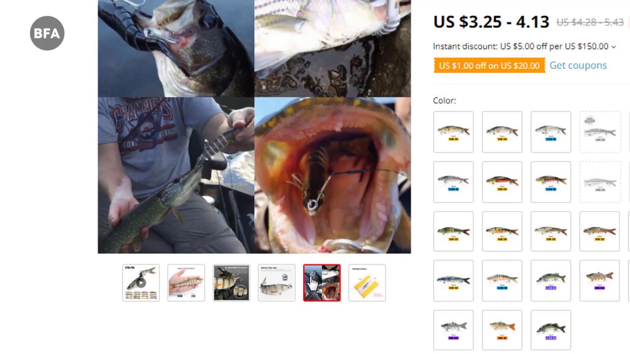Top 5 Selling Fishing Lures on Aliexpress Right Now YouTube