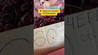 ❤ ДОМАШНЯЯ СЛАДКАЯ ЧЕРЕШНЯ 60ГРН. ❤ ОДЕССА РЫНОК ЧЕРЕМУШКИ #ukraine #odessa #shorts