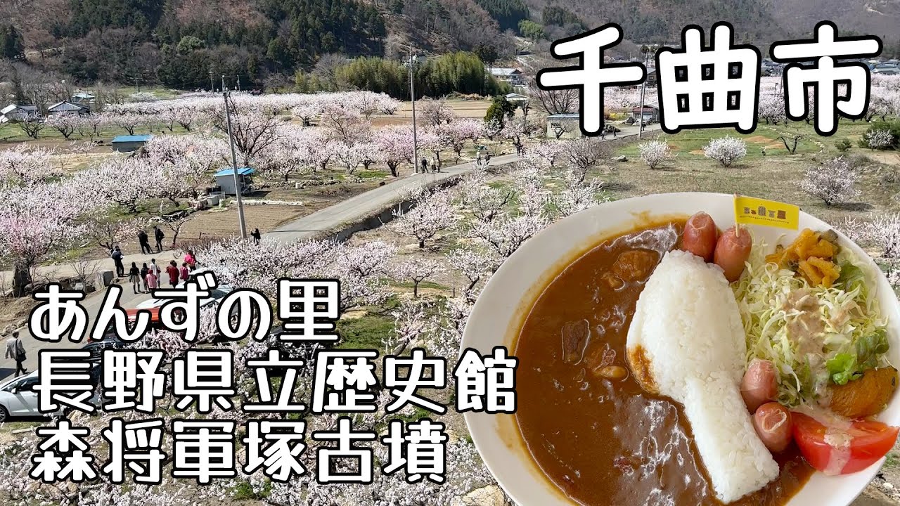 【長野県千曲市】あんずまつりと歴史遺産に触れる旅【あんずの里・森将軍塚古墳】