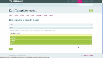 ProcessWire Template Context