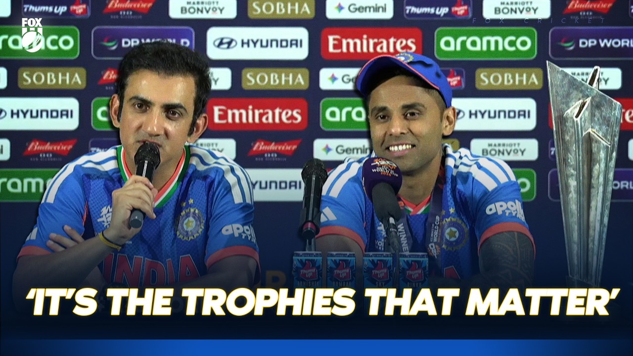 'Milestones don't matter' 🏆 India explain their T20 success after World Cup win I Press Conference