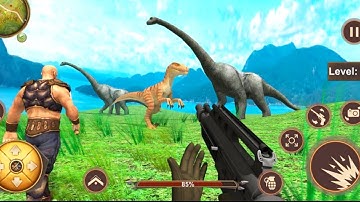 Dinosaur Hunter 2019 - Escape or Shoot _ Android GamePlay #3