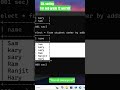 SQL sorting - for neb grade 12 and see