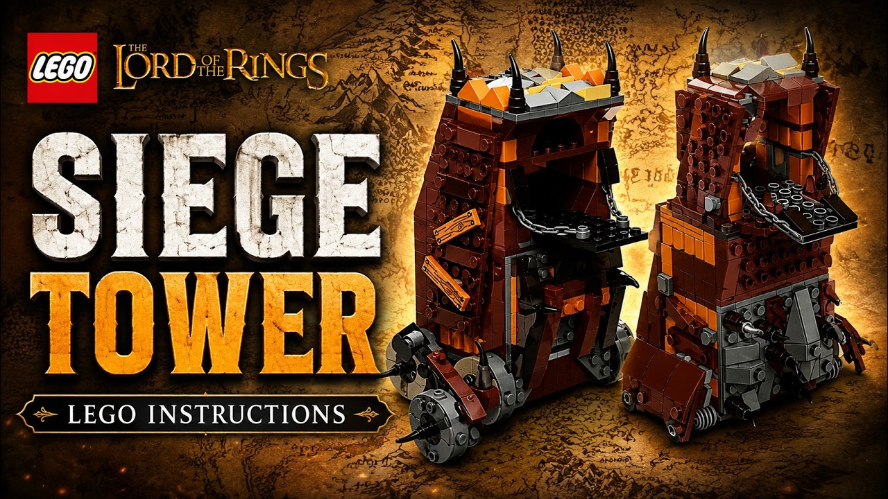 The Lord of the Rings - Siege Tower - Promotional LEGO instructions