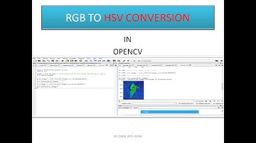 How to Convert An Image from RGB to HSV Colorspace in OpenCV ?