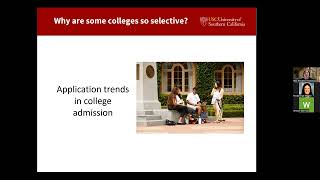 Highly Selective Admissions with USC