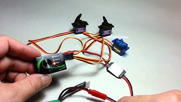 Pro-Tronik Servo Tester Demo