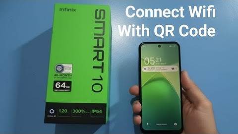 Infinix Smart 10 - Hoe wifi verbinden met QR-code