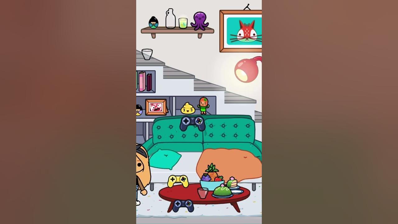 Bed In The Couch! Toca Boca Hack.🧋 YouTube