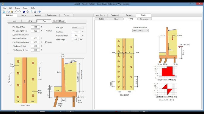 Pile Group  Geotechnical Software GEO5