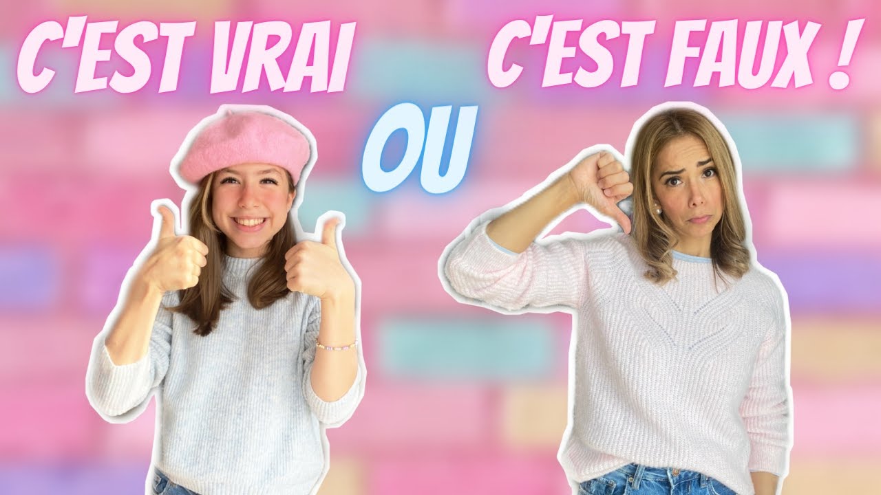 Kiara Paris Page De Garde 😱 C'est VRAI ou C'est FAUX Partie 2 / MYTHES TIKTOK 2021 / Kiara Paris