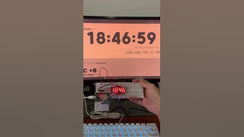 ESP32 NTP Time Display
