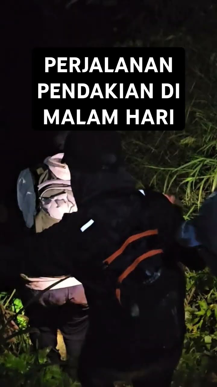 TERSESAT JALAN DI MALAM HARI