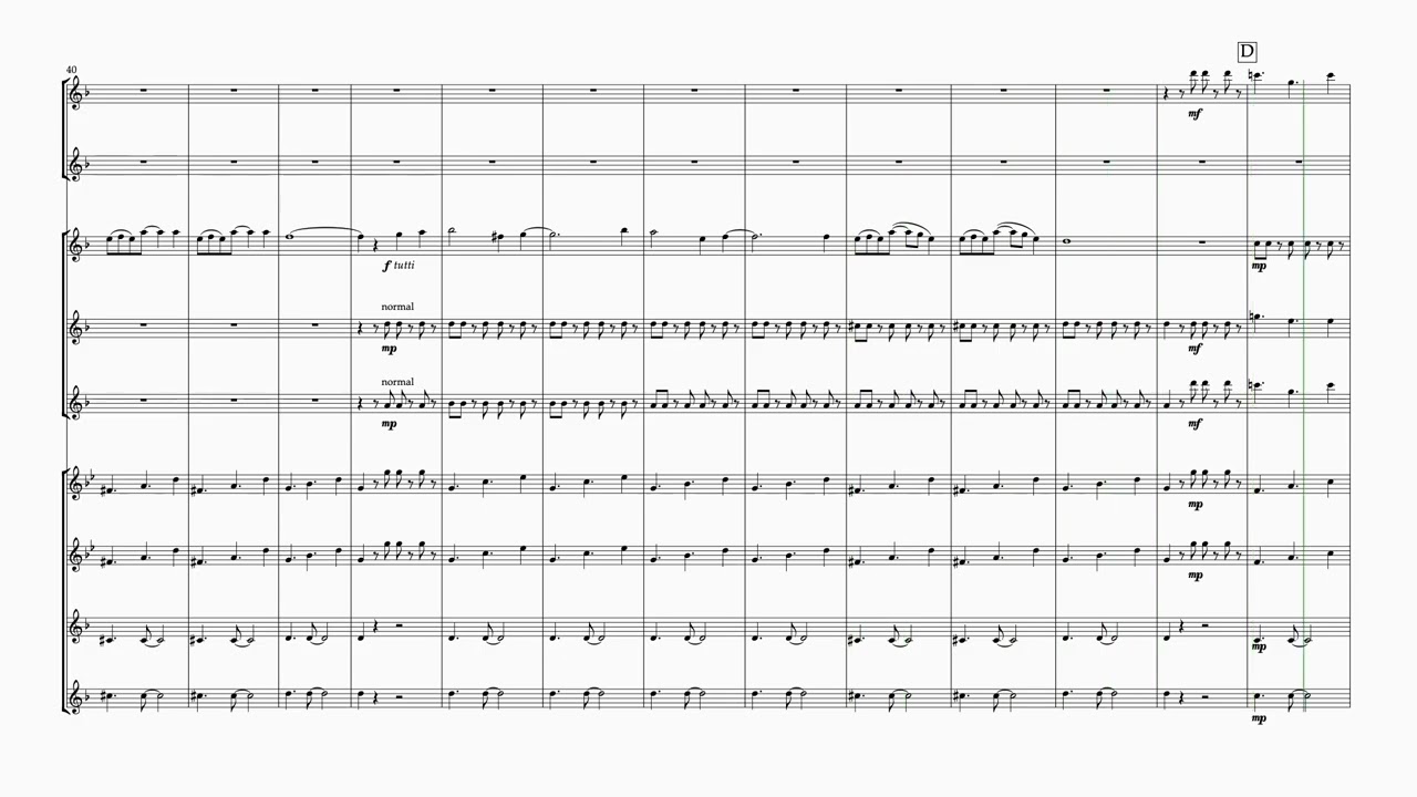 A Flamboyance of Flamingos for flute choir