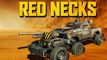 Crossout - CANNONS & RED NECKS (Crossout Beta Gameplay)