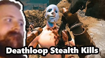 Forsen Reacts To Deathloop Stealth Kills (Eliminate Charlie Montague)
