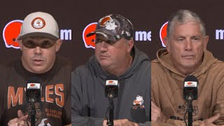 Bubba Ventrone, Alex Van Pelt, & Jim Schwartz Press Conferences | December 7, 2023