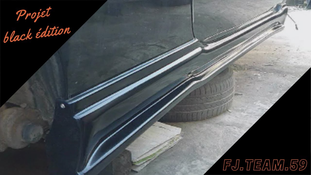 Protections Bas De Caisse Renforcées En PVC - Antichocs Pour Portières, Kit Carrosserie Pour Voiture Modifiée Ou Quotidienne