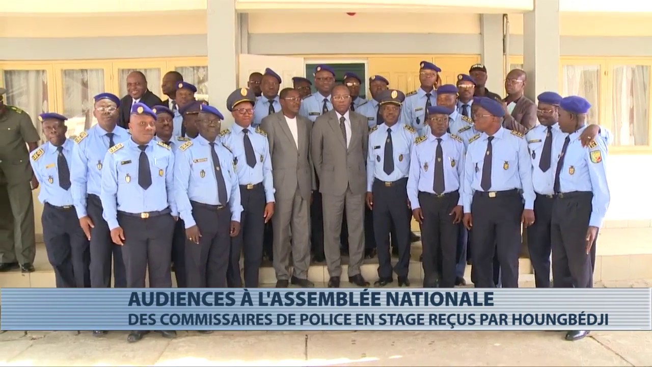 Les commissaires de police en stage reçus par Adrien Houngbédji