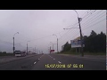 Утки переходят через дорогу в Мурманске