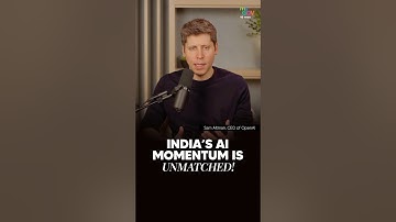 India’s AI Rise Is UNMATCHED — OpenAI CEO Sam Altman