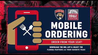 How To: Mobile Ordering at BB&T Center