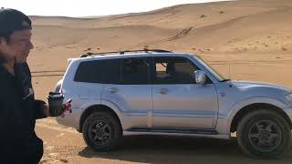 Al Qudra Desert Drive after the Rain