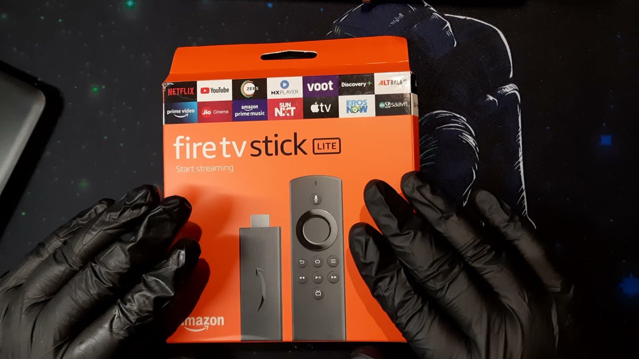  Fire TV Stick Lite HD streaming device - with latest Alexa Voice  Remote Lite