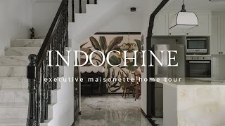 Indochine EM Home Tour | HDB Executive Maisonette Singapore Interior Design | Spouse The House