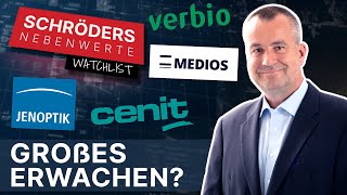 Verbio, Cenit, Medios, Jenoptik - Schröders Nebenwerte-Watchlist