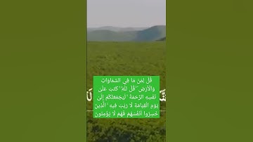 سورة الانعام/قُلْ لِمَنْ مَا فِي السَّمَاوَاتِ وَالْأَرْضِ ۖ قُلْ لِلَّهِ ۚ