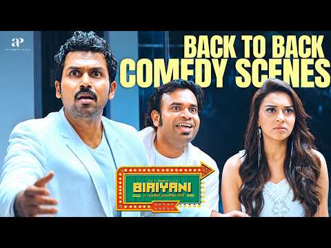 Biriyani Comedy Scenes | "Karthi’s Double Game Backfires When Hansika Finds Out!" | Karthi | Premji