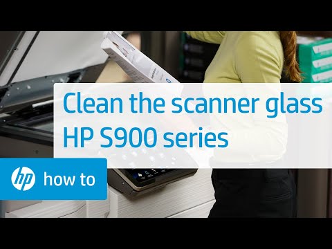 Cleaning the Scanner Glass | HP S900 Series Multifunction Printers | HP