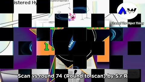 Scan vs round 74 (Round to scan) by S.r R
