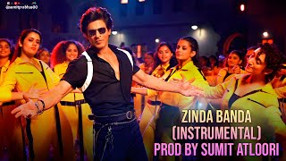 Zinda Banda (Instrumental) - Jawan | Shah Rukh Khan, Deepika Padukone, BGM [Prod By Sumit A]