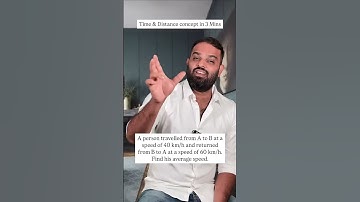 Time & Distance in 3 mins | CREATE U APP | Crisna Chaitanya Reddy