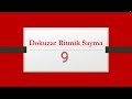 Dokuzar Dokuzar (9 ar) Ritmik Sayma - Matematik İlkokul - Nine by Nine Rhythmic Counting Mathematics