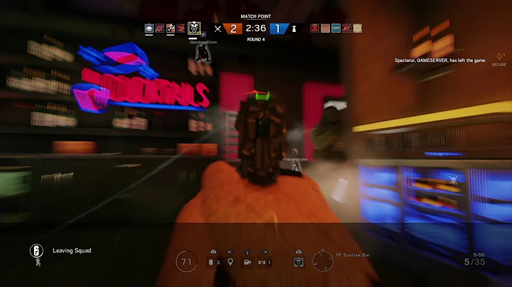 Worst aim ever-Rainbow Six Siege Fails