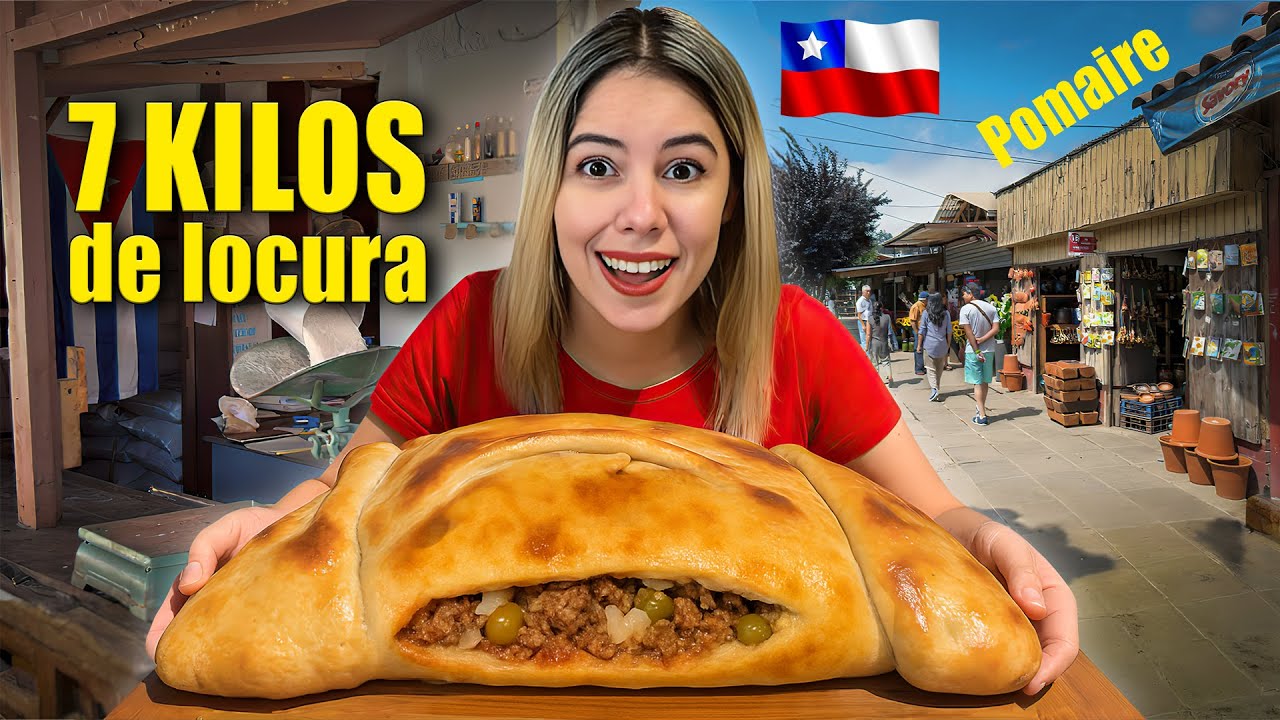 🇨🇺 ¡Me enfrenté a la EMPANADA GIGANTE de CHILE! 🇨🇱