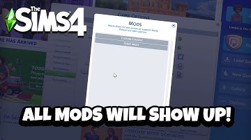 INSTANTLY Mods Not Working & Showing FIXED (Sims 4)
