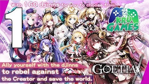 GoetiaX Gameplay Walkthrough #1 (Android, IOS)