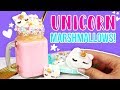 How to Make UNICORN Marshmallows and Hot Chocolate! 💕