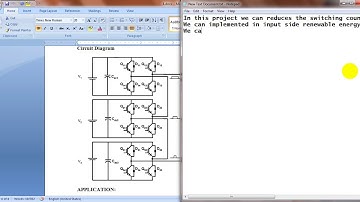 Multilevel inverter using Matlab simulink